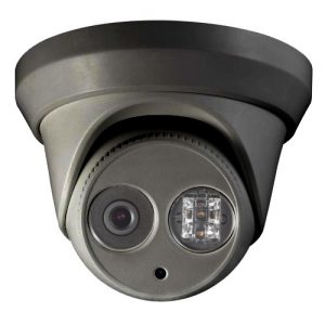 HSC-2X4G-DM 4MP WDR EXIR Turret IP Security Camera 2.8mm - Dark Grey